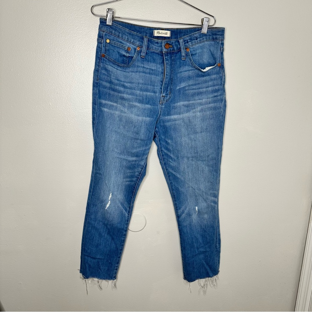Madewell The High Rise Slim Crop Boy Jean Size 29